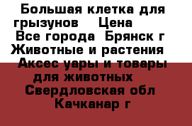 Большая клетка для грызунов  › Цена ­ 500 - Все города, Брянск г. Животные и растения » Аксесcуары и товары для животных   . Свердловская обл.,Качканар г.